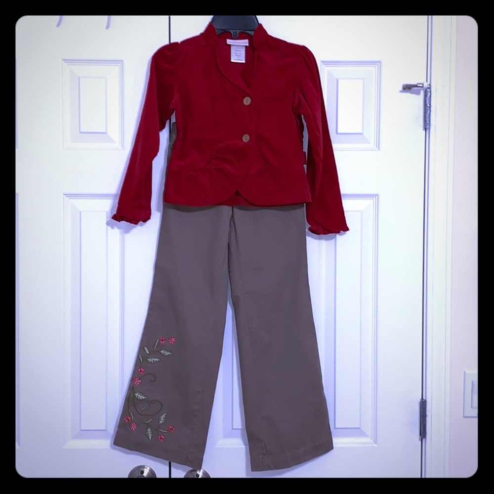American Girl jacket and pants  size 7
